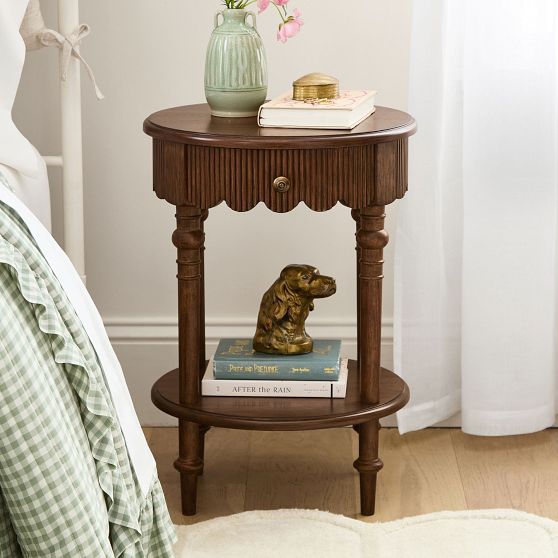 Chris Loves Julia Scallop Nightstand (16d