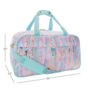 Jet-Set Artsy Recycled Duffle Bag