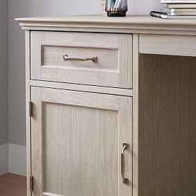 Hampton Small Space Storage Desk (46"w x 20.5"d)