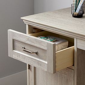 Hampton Small Space Storage Desk (46"w x 20.5"d)