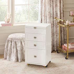 LoveShackFancy Regency Beauty Storage Cart (15.75" x 29.25")