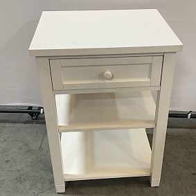 Open Box: Beadboard Nightstand (21") - Simply White