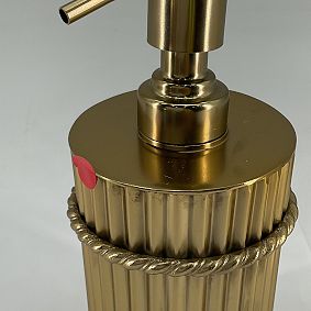 Open Box: LoveShackFancy Bath Accessories, Set of 3 - Gold