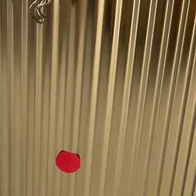 Open Box: LoveShackFancy Bow Trash Can - Gold