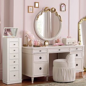 LoveShackFancy Regency Floor Standing Jewelry Tower (14"x40")