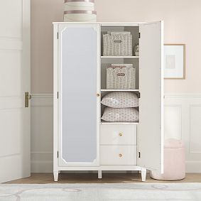 Auburn Mirrored Armoire (42w x 21d")
