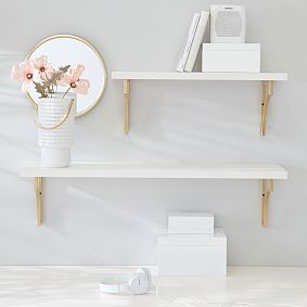 Scalloped Wall Shelves (24"-36")