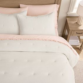 Soft Gauze Mini Ruffle Sheet Set