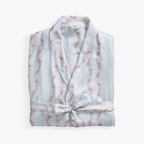 LoveShackFancy Sun Terrace Silky Robe