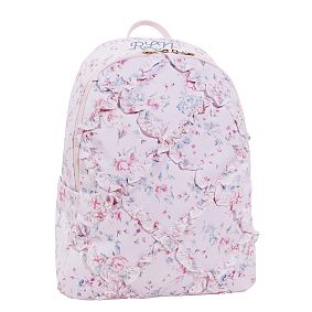 LoveShackFancy Windsor Rose Ruffled Colby Backpack, Large