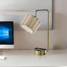 Dover SuperCharger Desk Lamp (22.25")