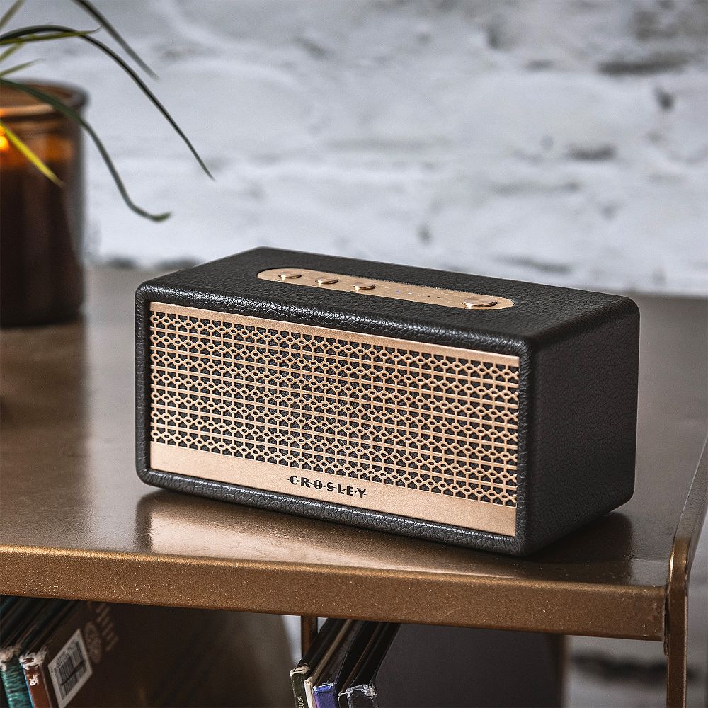 希少！MADE IN ITALY4色レザーステアリングクルーズコントロール付き Crosley Montero Bluetooth Speaker, Portable Sound | Pottery Barn Teen