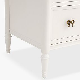 LoveShackFancy Bow Storage Desk (58"w x 20.5"d)