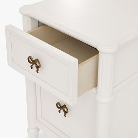 LoveShackFancy Bow Nightstand (16.5d")