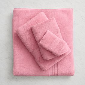 Open Box: Hydrocotton Quick Dry Organic Towel, Bath Sheet - Bright Pink