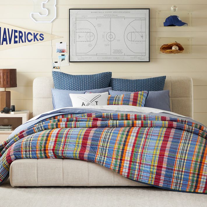 Baldwin Upholstered Bed | Teen Beds | Pottery Barn Teen