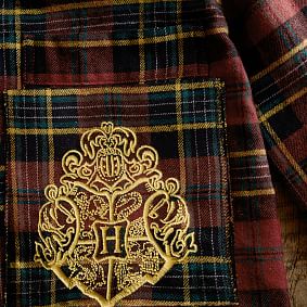 Harry Potter<sup>&trade;</sup> Hogwarts<sup>&trade;</sup> Plaid Organic Pajama Set