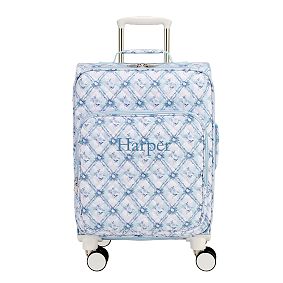 Hill House Home Floral Trellis Soft Sided Carry-On Luggage