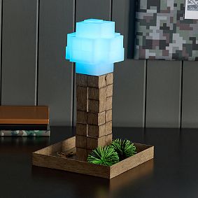 Minecraft Redstone Torch Table Lamp (12"x18")