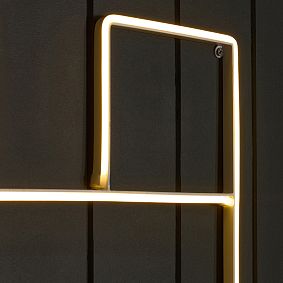 Minecraft Wolf Neon Wall Light (18"x24")