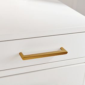 Blaire Single Pedestal Storage Desk (40"w x 18"d)