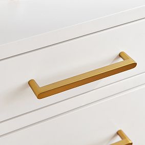 Blaire Single Pedestal Storage Vanity Desk (40"w x 18"d)