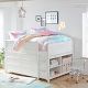 Video 1 for Beadboard Full Low Loft Bed