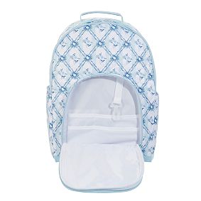 Hill House Home Quilted Gear-Up Backpack, Blue/Green