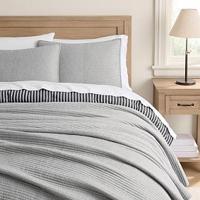 Heathered Soft Touch Bed Blanket and Shams