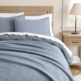 Heathered Soft Touch Bed Blanket and Shams