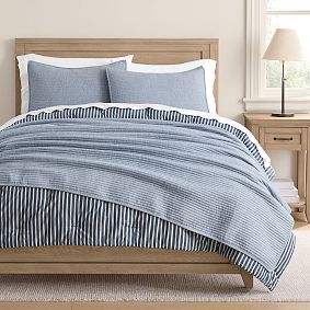 Heathered Soft Touch Bed Blanket and Shams