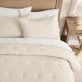 Soft Gauze Mini Ruffle Sheet Set