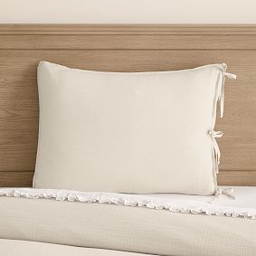 Open Box: Soft Gauze Standard Sham - Light Taupe