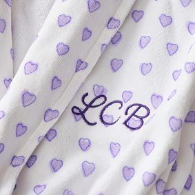 Roller Rabbit Heart Terry Robe
