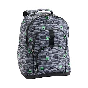 Minecraft Pixels Recycled Gear Up Backpack