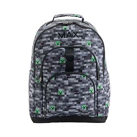 Minecraft Pixels Recycled Gear Up Backpack