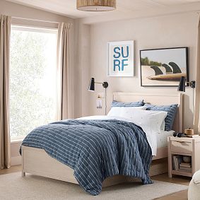 Bolinas Stripe Knit Comforter