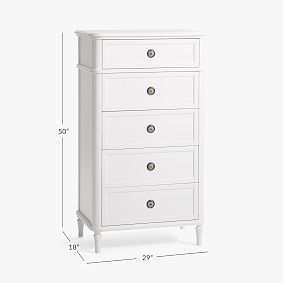 Colette Tall Chest of Drawers (29w x 18d")
