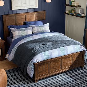 Cullen Garment-Dyed Bed Blanket and Shams