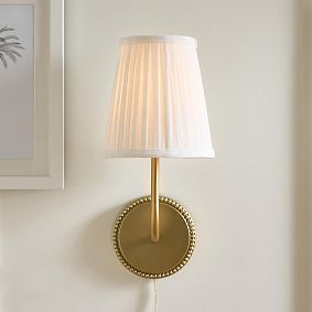 Microbead Plug-In Sconce (7"x15")