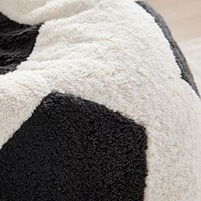 Soccer Ball Bean Bag Chair Slipcover Only