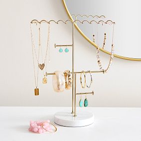 Andi Gold Jewelry Display Stand