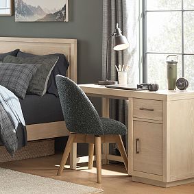 Campbell Single Pedestal Storage Desk (42"w x 19"d)