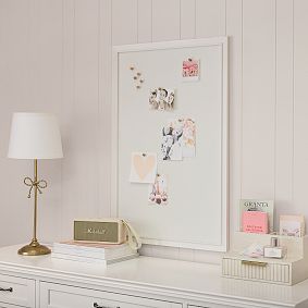 No Nails Framed Rectangle Pinboard (36"x24")