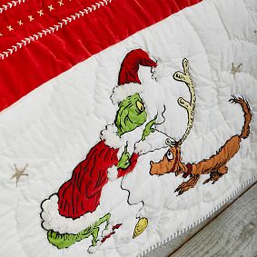 Dr. Seuss's The Grinch<sup>&trade;</sup> Tufted Quilt