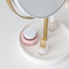 Glam 3x Magnification Vanity Mirror (12"w x 16"d)