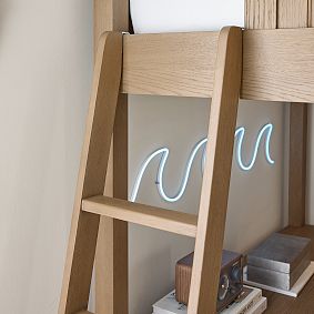 Beadboard Full Loft Bed