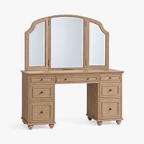 Chelsea Smart Storage Vanity Desk (54.5"w x 21.5"d)