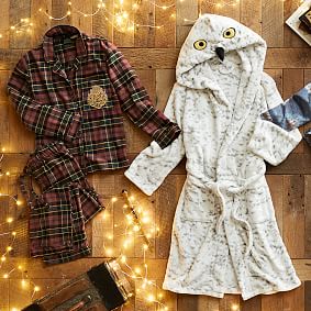 Harry Potter<sup>&trade;</sup> Hogwarts<sup>&trade;</sup> Plaid Organic Pajama Set