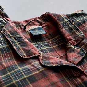 Harry Potter<sup>&trade;</sup> Hogwarts<sup>&trade;</sup> Plaid Organic Pajama Set